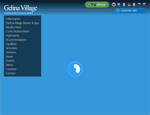 Tablet Screenshot of gelinavillage.gr